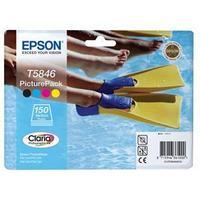 Epson T5846 Picturepack - Ink Cartridge + Paper