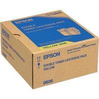 Epson C13S050606 Yellow High Capacity Toner Cartridges (2