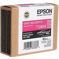 Epson T580A Vivid Magenta Ink Cartridge