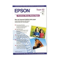 Epson Premium A3+ Glossy 255gsm photo paper- 20 sheets