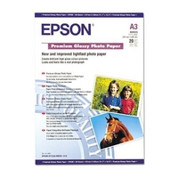 Epson Premium Glossy Photo Paper A3 255gsm 20 Sheets