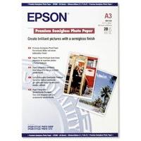 epson premium a3 251gsm semigloss photo paper 20 sheets