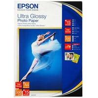 Epson A4 300gsm Ultra Glossy Photo Paper - 15 sheets