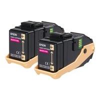 Epson Double Pack Magenta Toner cartridge