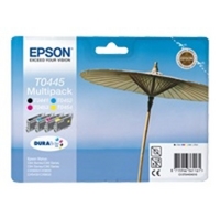 epson t0445 multi ink cartridge pack pigmented black pigmented magenta ...