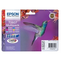 Epson T0807 Multipack Ink Cartridge