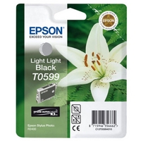 Epson T0599 Pigmented Light Light Black Ink Cartridge