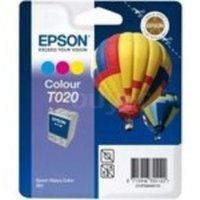 epson t020 print cartridge 1 x colour cyan magenta yellow 300 pages