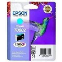 Epson Original T0802 Claria Cyan Ink Cartridge: Epson