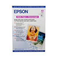 Epson S041261 A3 Matte Heavyweight Paper (50 Sheets)