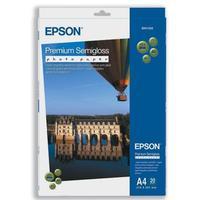 Epson S041332 A4 Premium Semi-Gloss Photo Paper