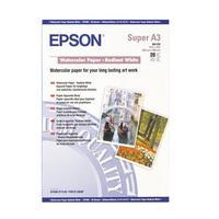 Epson S041352 A3+ Watercolour Radiant White Paper (20 sheets)