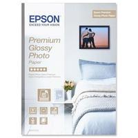 Epson (A4) Premium Glossy Photo Paper (15 Sheets) 255gsm (White)