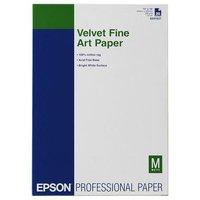 epson s041637 velvet fine art paper a3 260gsm 20 sheets