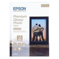 Epson Premium Glossy Photo Paper 255gsm (10 x 15cm) 1 x Pack of 40 Sheets