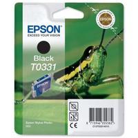 epson t0331 t033140 black original ink cartridge grasshopper