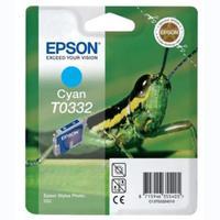 Epson T0332 (T033240) Cyan Original Ink Cartridge (Grasshopper)