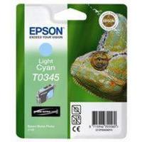 Epson T0345 (T034540) Light Cyan Original Ink Cartridge (Chameleon)