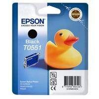 epson t0551 t055140 black standard capacity original ink cartridge duc ...