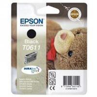 Epson T0611 (T061140) Black Original Ink Cartridge (Teddybear)