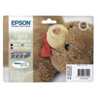 Epson T0615 (T061540) Original Ink Cartridge Multipack (Teddybear)