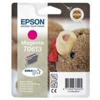 epson t0613 t061340 magenta original ink cartridge teddybear