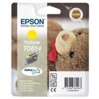 Epson T0614 (T061440) Yellow Original Ink Cartridge (Teddybear)