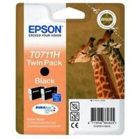 epson t0711h t07114h black high capacity original ink cartridge twin p ...