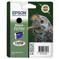 epson t0791 t079140 black original ink cartridge owl