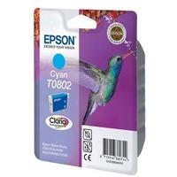 epson t0802 t080240cyan original ink cartridge hummingbird