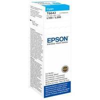 epson t6642 cyan ink bottle 70ml for l series ink tank c13t664240