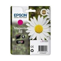 Epson Daisy 18 Series T1803 Magenta Ink Cartridge non-Tagged Yield 180