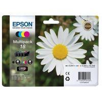 Epson Daisy 18 Series T1806 Multipack 4 Colour BlackCyanMagentaYellow