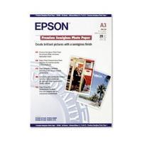 Epson A3 Premium Semi-Gloss Photo Paper 20 Sheets 251gsm White