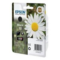 epson daisy 18 series t1801 black ink cartridge non tagged yield 175