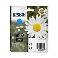 Epson Daisy 18 Series T1802 Cyan Ink Cartridge non-Tagged Yield 180