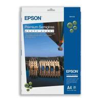 epson epson a4 premium semi gloss photo paper 20 sheets 251gsm white