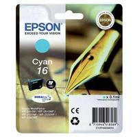 Epson Pen and Crossword 16 non-Tagged Ink Cartridge Cyan 3.1ml for