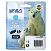 epson polar bear 26xl cyan claria premium ink cartridge non tagged for