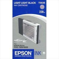 epson t5639 t563900 light light black high capacity original ink cartr ...