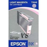 epson t5646 t564600 light magenta standard capacity original ink cartr ...