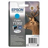 Epson T1302 Cyan Ink Cartridge Retail Packed, Untagged for