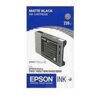 epson t5668 t566800 matte black standard capacity original ink cartrid ...