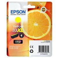 Epson Oranges 33XL 8.9 ml Claria Premium Yellow Ink Cartridge for