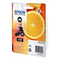 Epson Oranges 33XL 8.1 ml Claria Premium Photo Black Ink Cartridge for