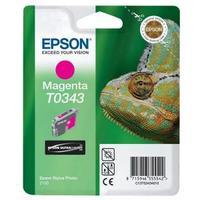 Epson T0343 Magenta Ink Cartridge for Stylus Photo 2100 Printer