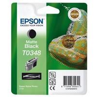 epson t0348 17ml ultrachrome matte black ink cartridge for stylus