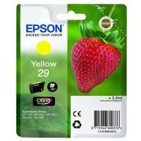 Epson Strawberry 29 3.2 ml Claria Home Yellow Ink Cartridge for