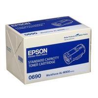 Epson 0690 Standard Capacity Black Toner Cartridge Yield 2700 Pages