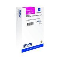 Epson T7553 Yield 4000 Pages XL Magenta Ink Cartridge 39ml for